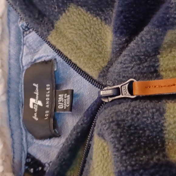 7 for all Man Kind 0-3 romper - Picture 3 of 3